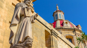 Parish church in St. Margaret In Antioch, Malta| Travel islands in Mediterranean Sea